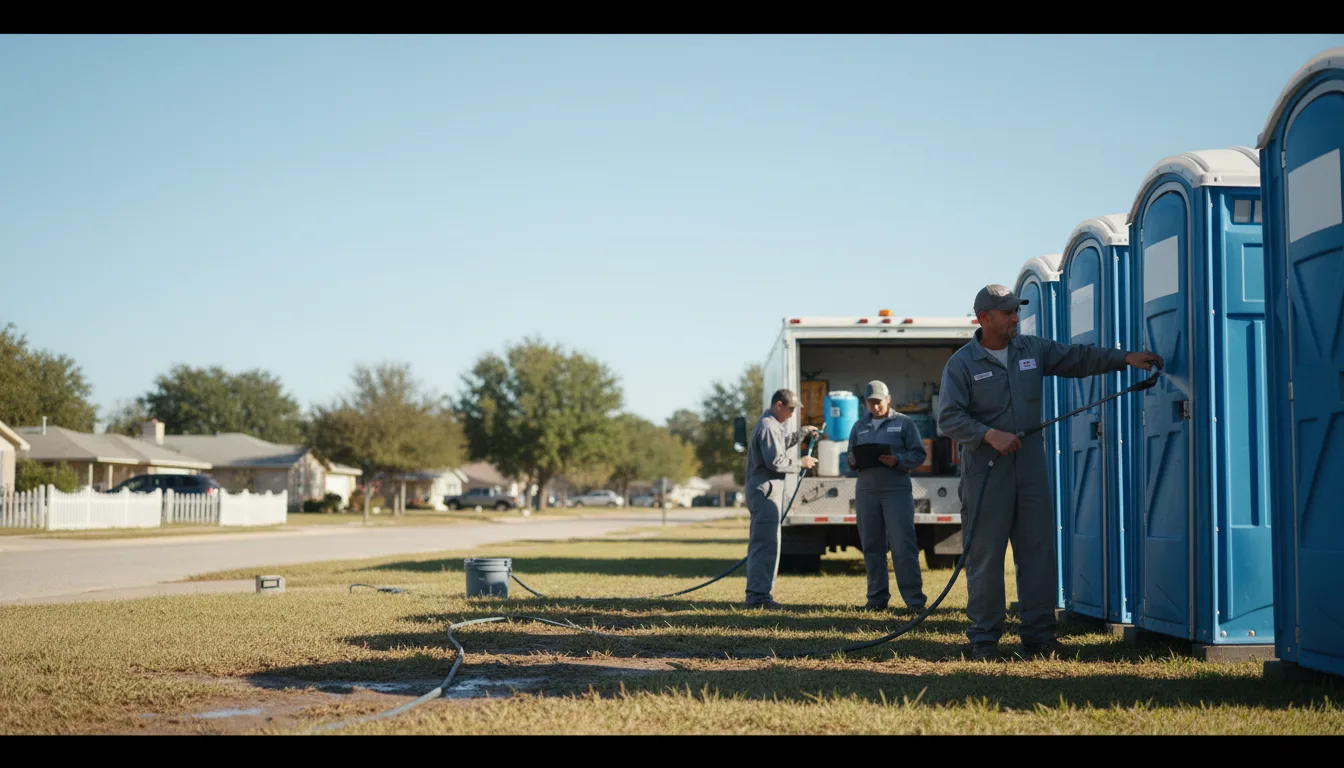 Long-Term Portable Toilet Rental in Mitchells, VA near me